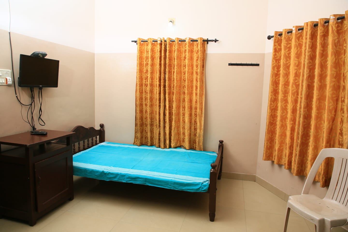 Comfortable in‑patient accommodation